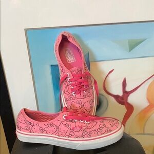 Vans Pink Hello Kitty Women's Shoes